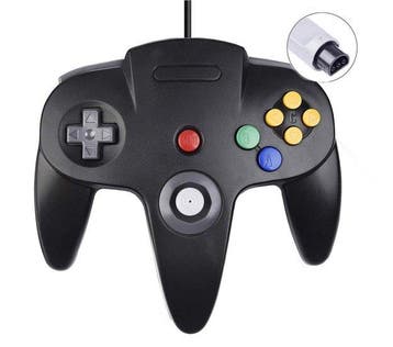 Nieuwe Nintendo 64 Controller Black, Verzenden, Nieuw