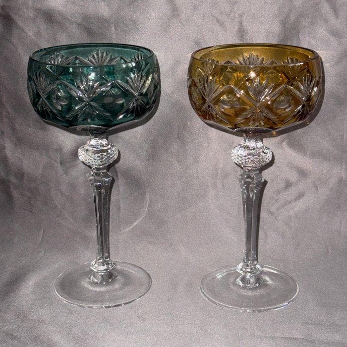 WMF / Geislingen - Pot (4) - „Cristal Cabinet“ - loodkristal, Antiquités & Art, Antiquités | Verre & Cristal