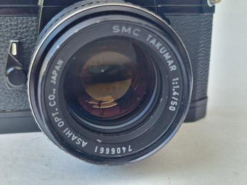 Asahi Pentax ES II + SMC Takumar 1,8/55mm | Single lens