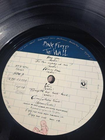 Pink Floyd - The Wall - 1st German Pressing - Disque vinyle, CD & DVD