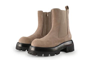 Jeffrey Campbell Enkellaarzen in maat 40 Beige, Verzenden, Beige, Lage of Enkellaarzen, Zo goed als nieuw