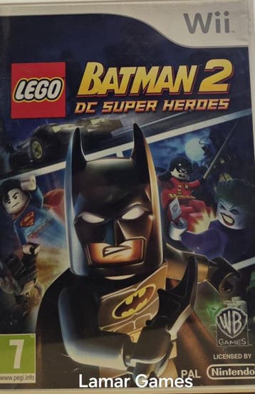 Lego Batman 2 DC heroes (wii used game), Ophalen of Verzenden