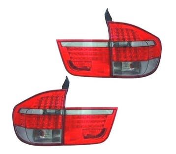 FEUX ARRIÈRE BMW X5 E70 07-10 LED ROUGE FUMÉ, Verzenden