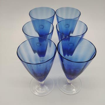 V.Nason&C - Drinkset (6) - Wereldcollectie - Muranoglas -