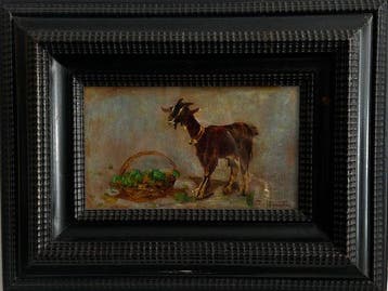 Tito Pellicciotti (1871-1950) - Capretta, Antiek en Kunst