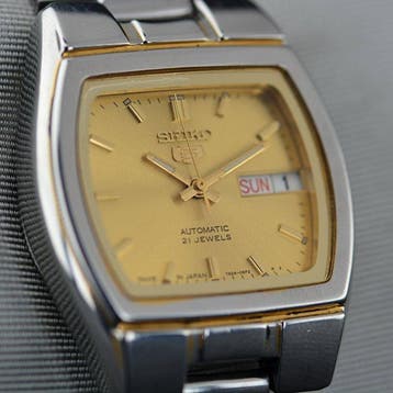 Seiko - Seiko 5 TV Case Automatic - Sans prix de réserve -, Bijoux, Sacs & Beauté, Montres | Anciennes | Antiquités