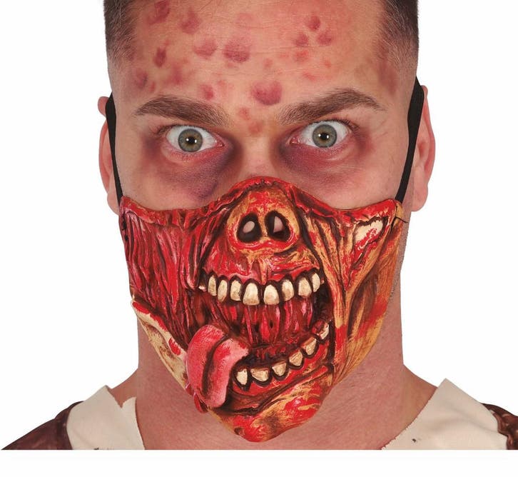 Halloween Masker Bloederig, Hobby en Vrije tijd, Feestartikelen, Nieuw, Verzenden