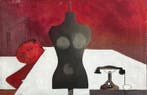 Robert Detheux (1932-2010) - Le Dormeur écarlate et le