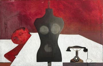 Robert Detheux (1932-2010) - Le Dormeur écarlate et le