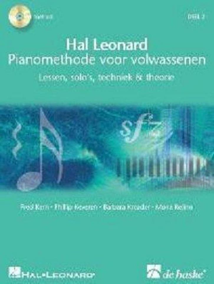 2 Pianomethode voor volwassenen 9789043129251 Fred Kern, Livres, Loisirs & Temps libre, Envoi