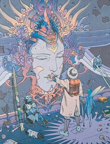 Moebius - Sérigraphie signée - Mystère Montrouge, Boeken, Nieuw