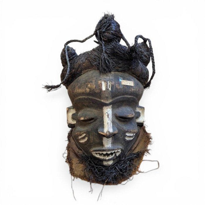 Gatangi-Athu Pende Mask - Pende - DR Congo, Antiek en Kunst, Kunst | Niet-Westerse kunst