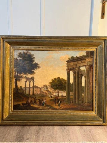 Scuola romana (XVIII-XIX), Nei modi Saverio della Gatta -, Antiek en Kunst