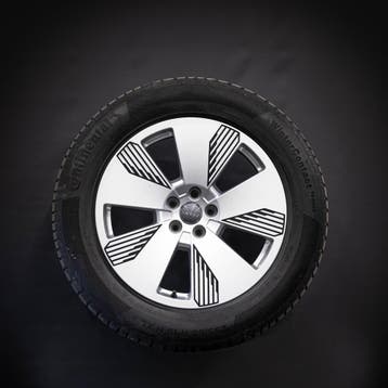 Audi Q8 Etron Q7 19 inch Velgen Winterbanden 255/55/19, 19 inch, Gebruikt, 255 mm, Banden en Velgen
