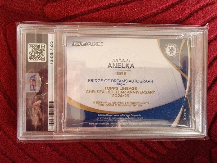 2024/25 Topps CHELSEA 120TH YEAR ANNIVERSARY TOPPS LINEAGE, Collections, Autocollants