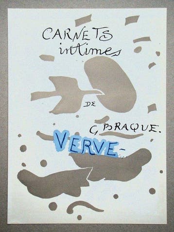 Georges Braque (1882-1963) - Carnets Intimes VERVE, Antiek en Kunst
