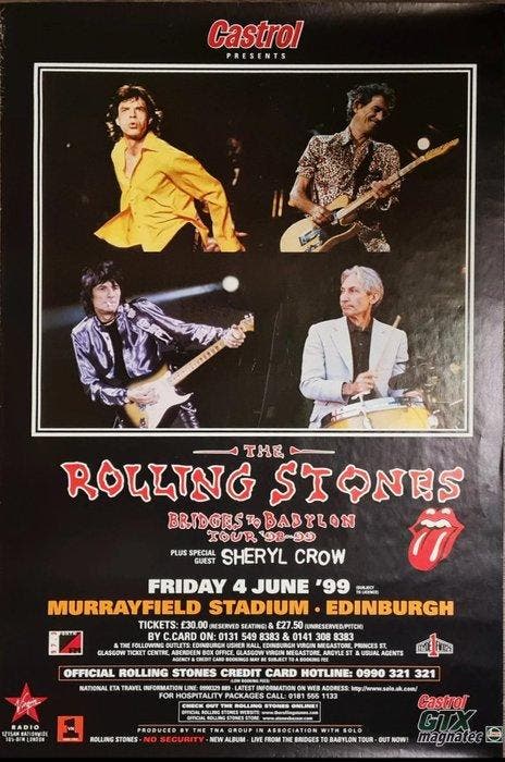 The Rolling Stones - De Rolling Stones - Bridges to Babylon, Cd's en Dvd's, Vinyl Singles