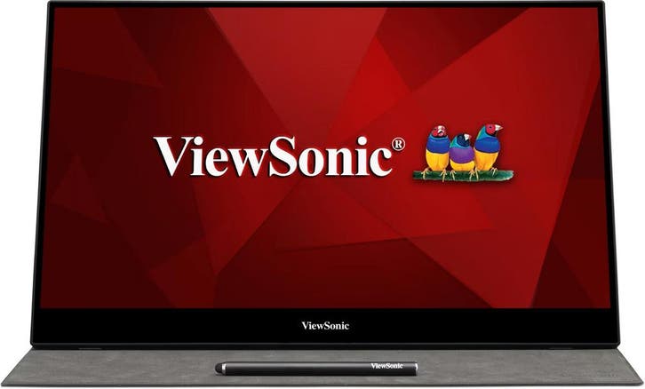 ViewSonic TD1655 Zilver , 15,6 , 1920x1080 (Full HD), Computers en Software, Monitoren, IPS, Full HD, Zo goed als nieuw, Ophalen of Verzenden
