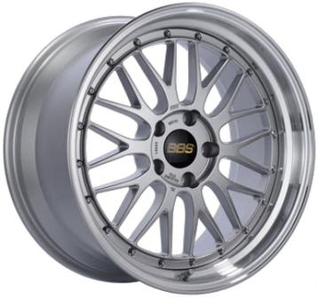 BBS LM 18x8 5x112 ET45 Diamond Silver Center / Diamond Cut, Autos : Pièces & Accessoires, Ophalen of Verzenden