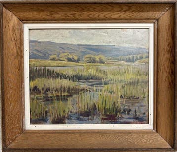 Didier Groffier (1912-1979) - Luministisch landschap, Antiquités & Art, Art | Peinture | Classique