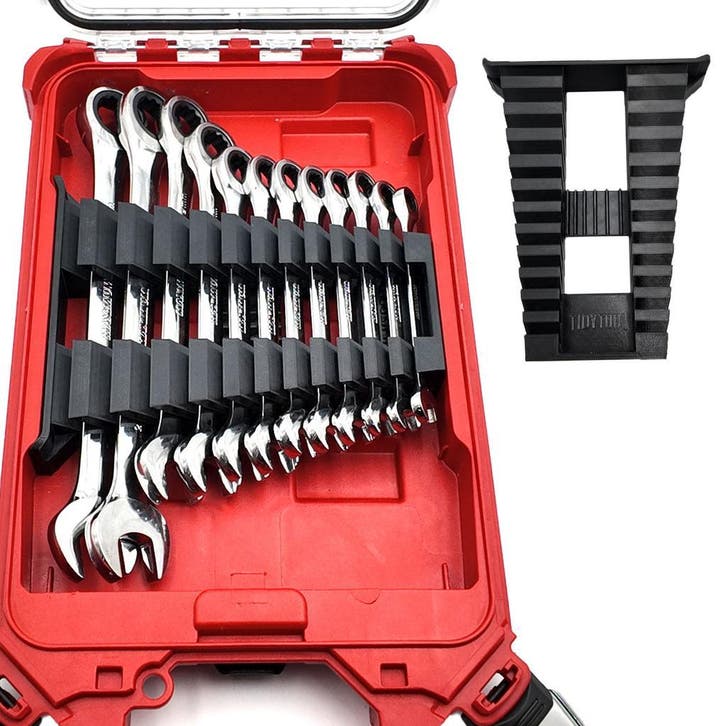 Steeksleutelhouder voor Milwaukee Packout Compact Organizer, Bricolage & Construction, Boîtes à outils, Enlèvement ou Envoi