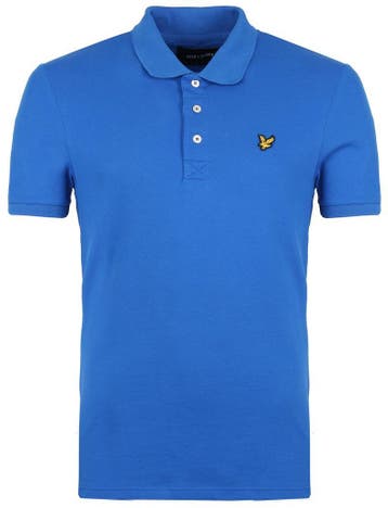 Lyle and Scott Blauw Polo maat Maat 46 (S) of kleiner Heren, Nieuw, Lyle and Scott, Maat 46 (S) of kleiner, Verzenden