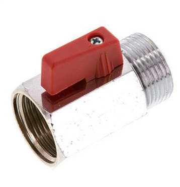 Mâle à Femelle G 3/4 2-Way Brass Mini Ball Valve 15 Bar, Verzenden, Nieuw