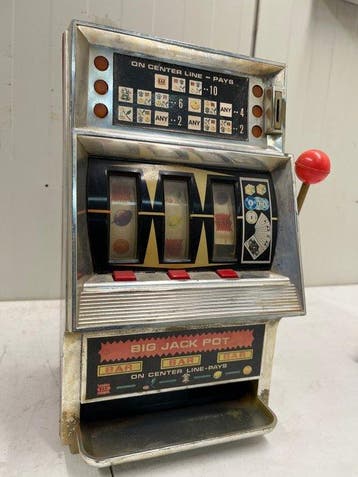 Vintage Big Jackpot mechanische fruitmachine – slotmachine -