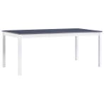 Eettafel 180cm Wit/Grijs | Retour Deal | 59% Korting!, Antiek en Kunst, Verzenden