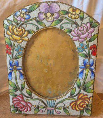 Mozaïek - 1900-1910 - Grote Italiaanse micromosaïek