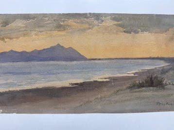 Percy French (1854-1920) - Landscape