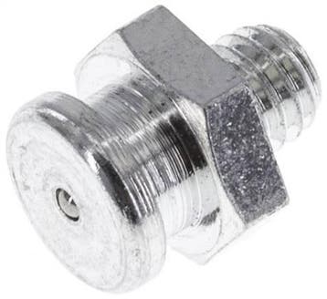 Graisseur plat à tête de 10mm Acier M6x1 DIN 3404 [5, Verzenden, Nieuw