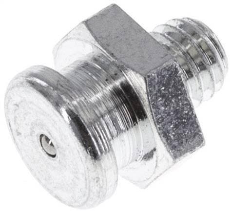 Graisseur plat à tête de 10mm Acier M6x1 DIN 3404 [5, Bricolage & Construction, Ventilation & Extraction, Envoi