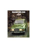 1972 SAAB 95 96 BROCHURE NEDERLANDS, Ophalen of Verzenden