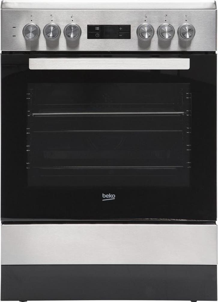 Beko FSM67320GXS - Keramisch Fornuis - 72L Multifunctionele, Elektronische apparatuur, Fornuizen, Ophalen of Verzenden