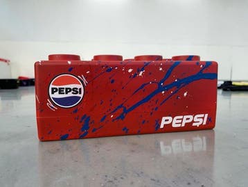 WASE - Figurine-jouet BOX BRIQUE LEGO GÉANTE PEPSI - 2020 et, Nieuw