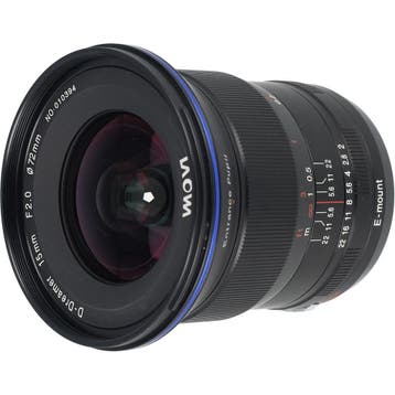 Laowa 15mm F/2 ZERO-D Sony FE | Occasion, Ophalen of Verzenden, Nieuw