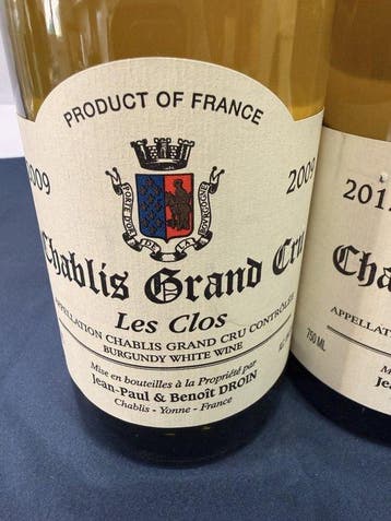 2009 & 2012 Jean Paul & Benoît Droin Les Clos - Chablis, Nieuw