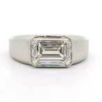 Zonder minimumprijs - Ring Platina - 5.11ct. tw. Diamant, Nieuw