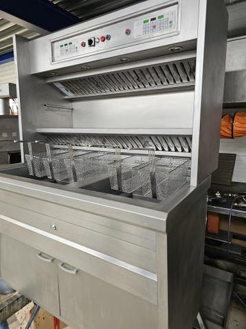 Gereviseerde Florigo bakwand friteuse 1x3M 1x2M Hoog rendeme, Ophalen of Verzenden, Nieuw in verpakking