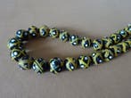 Ketting met 33 oude kralen, rond 1920, Murano, Ghana, Antiek en Kunst