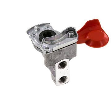 Fourniture dun accouplement à bague en aluminium rouge 2 x, Verzenden