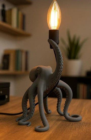 Lampe de table - Plastique - Lampe de table Octopus