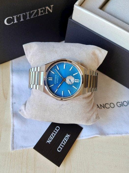 Citizen - Small Second Blue - Zonder minimumprijs -, Handtassen en Accessoires, Horloges | Heren
