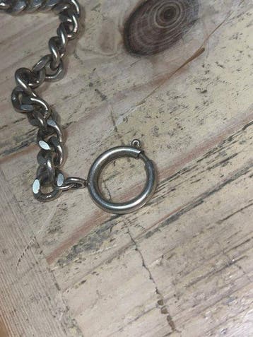 Sans prix de réserve - Bracelet Argent - Chaîne de montre de