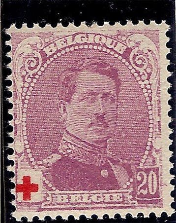 Wereld 1914/2023 - Verzameling van postzegels van België,, Gestempeld