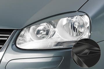 Koplampspoilers voor VW Golf 5 / Jetta 5 SB160-G, Auto-onderdelen, Verzenden, Nieuw