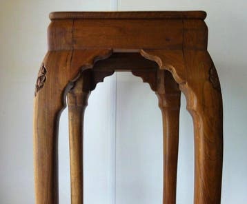 Table dappoint - Table d’appoint coloniale<br>Table à