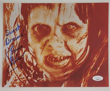 The Exorcist - Linda Blair (Regan) Signed With COA of JSA,, Nieuw