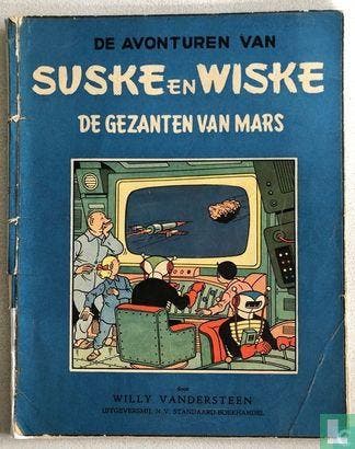 Suske en Wiske - De gezanten van Mars - 1956, Boeken, Stripverhalen, Gelezen, Eén stripboek, Verzenden